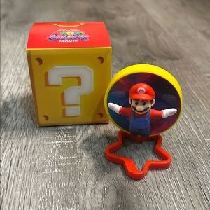McDonald’s The Super Mario Galaxy Movie Mario Keychain